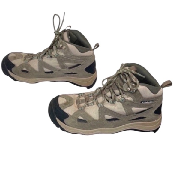 Columbia Hiker Ankle Boots Tan Black All Weather Work Outside Outdoors Winter - Picture 3 of 16